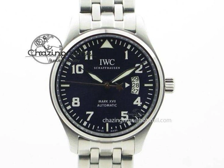 MIROTIME 0307 Affordable Ingeniuer St.Laurens SS Brown Dial MK 1:1 Best Edition On Black Leather Strap A 7365